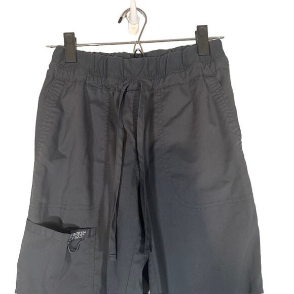 Cherokee Workwear Gray Lightweight Casual Medical Scrub Pants Women Sz XS - Picture 3 of 8